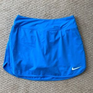 Blue Nike Tennis Skirt